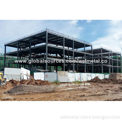 Structural steel member of multilevel building